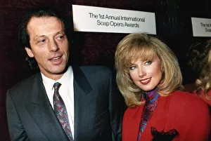 Morgan Fairchild with Leslie Grantham at the First annual International Soap Awards Morgan Fairchild with Leslie Grantham at the First annual International Soap Awards