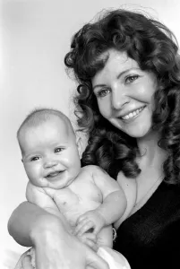Mother and Child: 'Miss Brighton 1990'. Will little 3-month-old Tanya follow in Mother and Child: 'Miss Brighton 1990'. Will little 3-month-old Tanya follow in