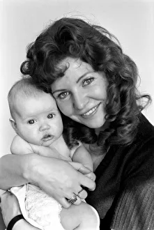 Mother and Child: 'Miss Brighton 1990'. Will little 3-month-old Tanya follow in Mother and Child: 'Miss Brighton 1990'. Will little 3-month-old Tanya follow in