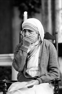 Mother Teresa July 1981 led the the congregation at St Mother Teresa July 1981 led the the congregation at St