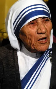 Mother Teresa seen here during a to Scotland in July 1982 Mother Teresa seen here during a to Scotland in July 1982