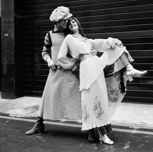 Mr Fish 1970 collection being modelled on Clifford Street, W.1. 11th May 1970 Mr Fish 1970 collection being modelled on Clifford Street, W.1. 11th May 1970