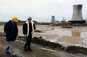 Mr Fred Relton, Wimpey Projects manager and Andy Dingsdale, project manager of Enron Mr Fred Relton, Wimpey Projects manager and Andy Dingsdale, project manager of Enron