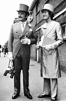 Mr Teazy Weazy Raymond hairdresser at Royal Ascot, June 1970 Morning suit Mr Teazy Weazy Raymond hairdresser at Royal Ascot, June 1970 Morning suit