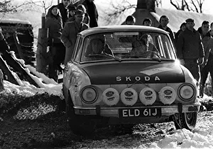 mrk scan Nov01 RAC Rally Winners November 1970 A Skoda tackles the course mrk scan Nov01 RAC Rally Winners November 1970 A Skoda tackles the course