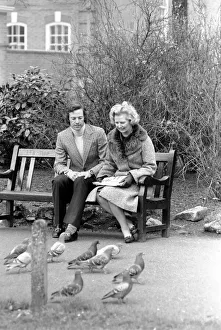 Mrs. Margaret Thatcher and son Mark. February 1975 75-00775-001 Mrs. Margaret Thatcher and son Mark. February 1975 75-00775-001