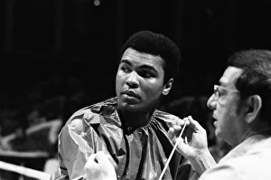 Muhammad Ali and trainer Angelo Dundee ahead of his fight with Bugner in Las Vegas Muhammad Ali and trainer Angelo Dundee ahead of his fight with Bugner in Las Vegas