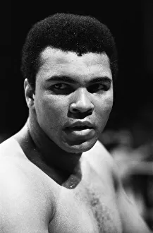 Muhammad Ali training ahead of his fight with Bugner in Las Vegas Muhammad Ali training ahead of his fight with Bugner in Las Vegas