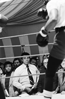 Muhammad Ali at the training camp of World Welterweight John H Muhammad Ali at the training camp of World Welterweight John H