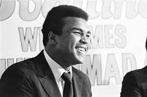 Muhammad Ali visits the co-op and Birmingham New Street railway station during his Muhammad Ali visits the co-op and Birmingham New Street railway station during his