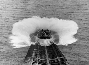 The Mumbles lifeboat is launched from its base on the Gower Peninsula The Mumbles lifeboat is launched from its base on the Gower Peninsula