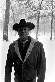 Native American Echohawk, seen here in a snowy Hyde Park Native American Echohawk, seen here in a snowy Hyde Park