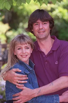 NEIL MORRISSEY, LESLIE ASH - ACTORS FROM THE TV PROGRAMME MEN BEHAVING BADLY - 16/06/1994 NEIL MORRISSEY, LESLIE ASH - ACTORS FROM THE TV PROGRAMME MEN BEHAVING BADLY - 16/06/1994