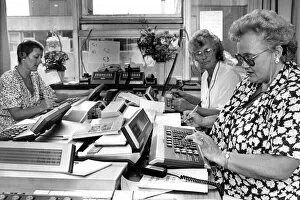 Images Dated 18th August 1988: The new hi-tech telephone system at Walsgrave hospital, Coventry