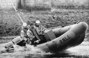 New Inshore lifeboat at Hartlepool Lifeboat Station. 27th April 1972 New Inshore lifeboat at Hartlepool Lifeboat Station. 27th April 1972