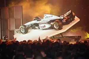 New McLaren MP4 12 Formula One Motor Racing Car is launched at Alexandra Palace in London New McLaren MP4 12 Formula One Motor Racing Car is launched at Alexandra Palace in London