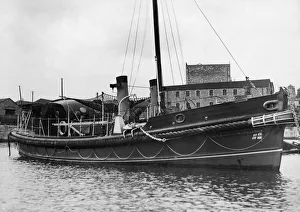 The new motor lifeboat Robert and Marcella Beck in Plymouth before its naming ceremony in The new motor lifeboat Robert and Marcella Beck in Plymouth before its naming ceremony in
