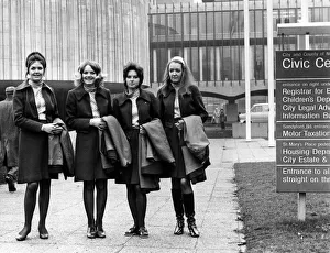 New receptionists at Newcastle Civic Centre, a local government building located in New receptionists at Newcastle Civic Centre, a local government building located in