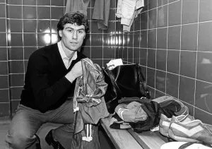 New signing Dave Thomas gets his training gear organised on this first day at Ayresome New signing Dave Thomas gets his training gear organised on this first day at Ayresome