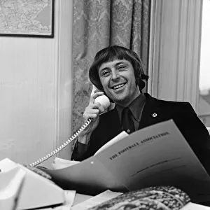New Women's FA team manager John Adams. 28th December 1972 New Women's FA team manager John Adams. 28th December 1972