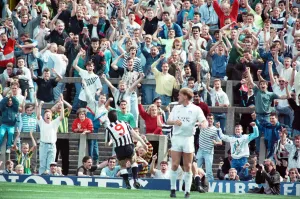 Newcastle United 5 -2 Leeds United, Second Division match held at St James Park Newcastle United 5 -2 Leeds United, Second Division match held at St James Park