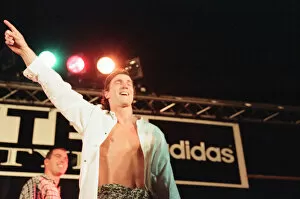 Images Dated 27th September 1995: Newcastle United FC Fashion Show at St James Park, Newcastle, 27th September 1995