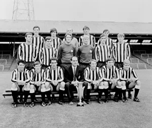 Newcastle United July 1969 back row left to right Ollie Burton, Alan Foggon Newcastle United July 1969 back row left to right Ollie Burton, Alan Foggon