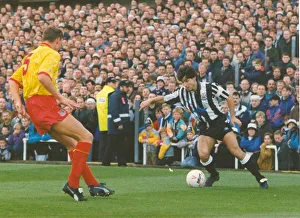 Newcastle United player Gavin Peacock October 1992 There was a Newcastle United player Gavin Peacock October 1992 There was a