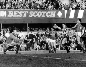 Newcastle United v Ipswich Town. 15th March, 1986 Paul Gascoigne (Gazza Newcastle United v Ipswich Town. 15th March, 1986 Paul Gascoigne (Gazza