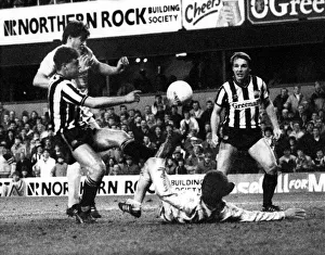 Newcastle United v Tottenham Hotspur. 23rd January, 1988 Newcastle United v Tottenham Hotspur. 23rd January, 1988
