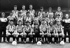 Newcastle United's first team squad pictured in their new strips at the St Newcastle United's first team squad pictured in their new strips at the St