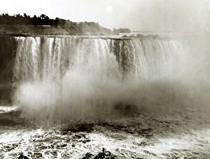 Niagara Falls Canada - April 1970 Waterfalls Niagara Falls Canada - April 1970 Waterfalls