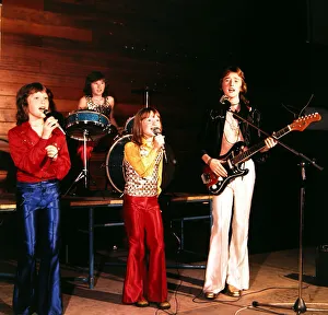 Nice Day - Pop Group seen here during rehearsals for the BBC television programme Nice Day - Pop Group seen here during rehearsals for the BBC television programme