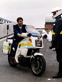 Nick Berry Actor and star of Heartbeat meets a real Policeman Nick Berry Actor and star of Heartbeat meets a real Policeman
