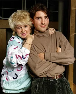 Nick Berry Actor with tv presenter Gloria Hunniford Nick Berry Actor with tv presenter Gloria Hunniford