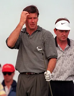 Nick Faldo and Nick Price at Open Golf Championship July 1997 Nick Faldo and Nick Price at Open Golf Championship July 1997