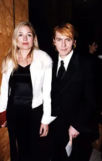 Nick Rhodes of the Pop group Duran Duran attends the AD Awards in London with unknown Nick Rhodes of the Pop group Duran Duran attends the AD Awards in London with unknown