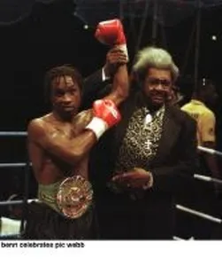 Nigel Benn with Don King after defeating Danny Perez at Wembley Nigel Benn with Don King after defeating Danny Perez at Wembley