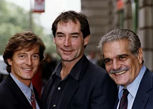 Nigel Havers Timothy Dalton and Omar Sharif in the new programme for SKY TV Red Eagle Nigel Havers Timothy Dalton and Omar Sharif in the new programme for SKY TV Red Eagle