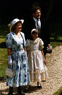 Nigel Lawson and family at wedding of Raine Spencer to de Chambrun Nigel Lawson and family at wedding of Raine Spencer to de Chambrun