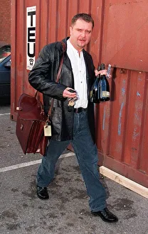 Nigel Martin Smith, manager of pop group Take That, pictured leaving news press Nigel Martin Smith, manager of pop group Take That, pictured leaving news press
