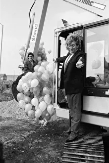 Noddy Holder and Don Powell of Slade launch work on a new ring road in Wolverhampton Noddy Holder and Don Powell of Slade launch work on a new ring road in Wolverhampton