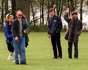Noel Gallagher at Balloch Castle where Oasis will have their concert in August Noel Gallagher at Balloch Castle where Oasis will have their concert in August