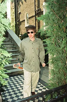 Noel Gallagher leaving his house Supernova Heights in North London Noel Gallagher leaving his house Supernova Heights in North London