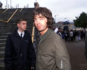Noel Gallagher Oasis singer/songwriter May 1999 arrives for the Manchester City Noel Gallagher Oasis singer/songwriter May 1999 arrives for the Manchester City