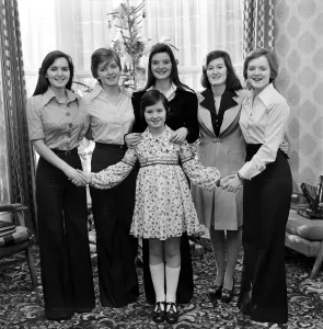 The Nolan Sisters: Six lovely young ladies aged from 9 to 24 years are appearing in The The Nolan Sisters: Six lovely young ladies aged from 9 to 24 years are appearing in The