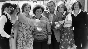 The Nolan sisters with mum and dad Tommy and Maureen , seen here in Blackpool The Nolan sisters with mum and dad Tommy and Maureen , seen here in Blackpool