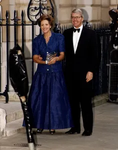Norma Major and John Major MP seen here attending a banquet in celebration of the 40th Norma Major and John Major MP seen here attending a banquet in celebration of the 40th