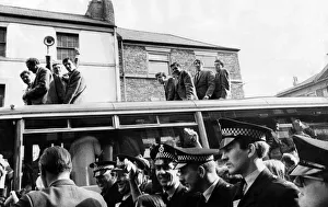 North Shields footballers victory parade while on their way to a civic reception North Shields footballers victory parade while on their way to a civic reception