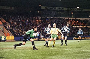 Norwich City 0 v Inter Milan 1 UEFA Cup Round 16 first leg at Bramall Lane Norwich City 0 v Inter Milan 1 UEFA Cup Round 16 first leg at Bramall Lane
